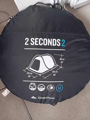 Tente quechua secondes - tente,