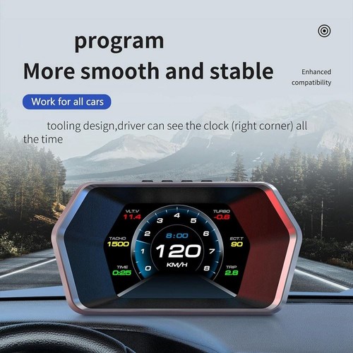 Voiture tête écran obd2 - voiture,