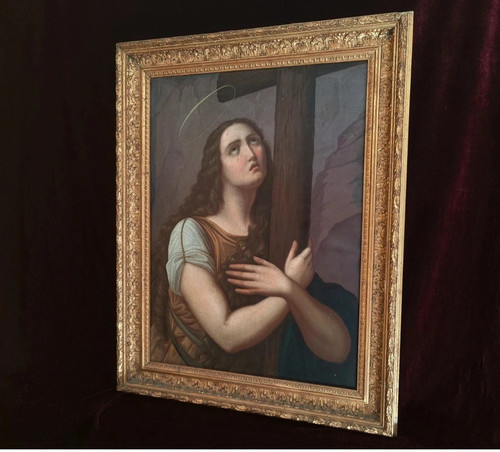 Tableau ancien peinture huile - tableau,