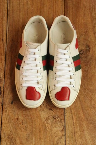 Baskets gucci ace - baskets, red