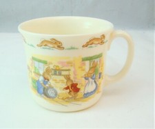 Royal Doulton bunnykins " Dad's Garage " 1-Handle Hug-A-Mug