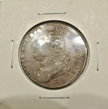 LOUIS XVI 12 DENIERS 1792 K   TTB  joli portrait dev  LOUIS XVI RARE RARE