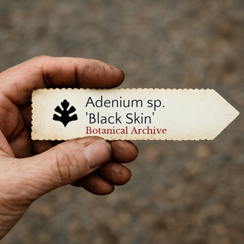 Adenium black skin 10 - adenium,