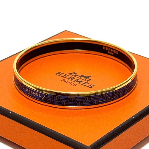 Bracelet hermes émail chaîne - hermes,