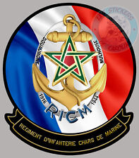 STICKER ARMEE RICM REGIMENT