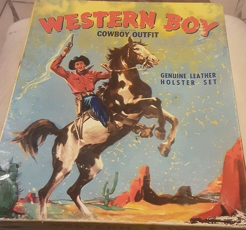 Vintage western boy cowboy - vintage,