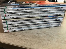 Revue Technique L'EXPERT AUTOMOBILE ch. 197 198 201 212 214 217 222 224 225