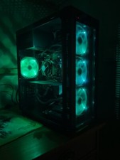 PC Gamer RTX 2070 + i5 10400f occasion noir ventilateurs rgb 1.2to