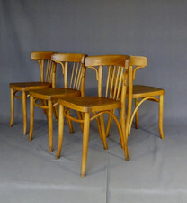 Série de 4 chaises Thonet Bistrot art Déco 1930 - N°A429 -