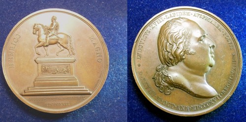 Médaille louis xviii - médaille,