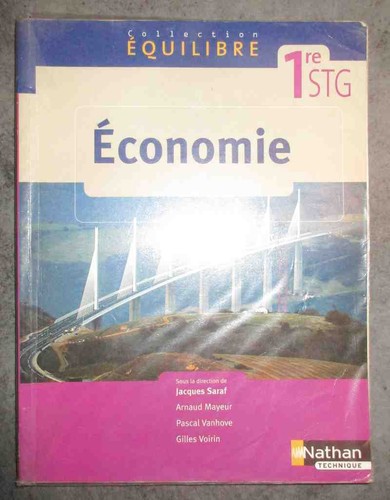 Manuel economie premiere - economie, stg
