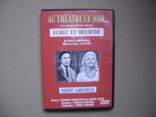 Dvd echec meurtre au - -,