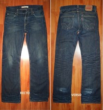 JEANS LEVIS 512 "Bootcut" W32 L34 (FR t42) bleu brut délavé 2607