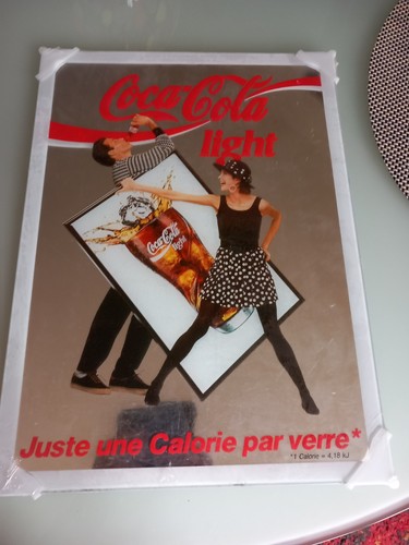 Rare tableau miroir coca - rare,
