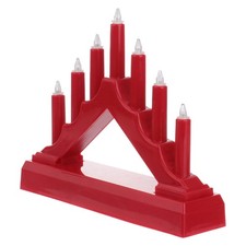  Arbre de Noël bougie pont lumière forme de pont LED veilleuse forme de pont