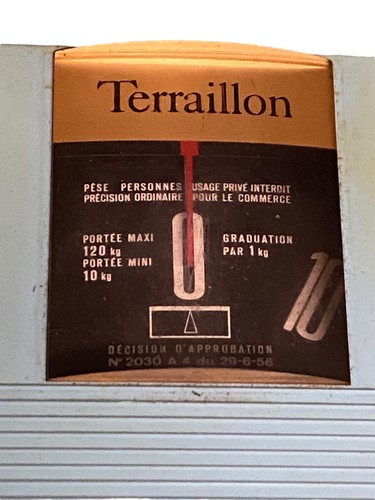 Ancien pèse personne - pÈse,