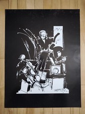 Sébastien 1987 Musique Live Concert Rock Affiche Poster Originale 