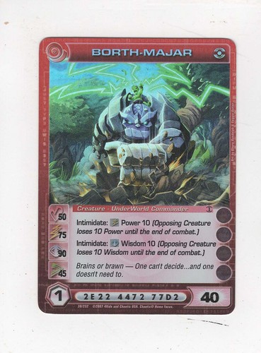 Chaotic super rare - rare, underworld