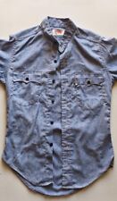 Levi’s Levis chemise jean chambray shirt étiquette orange tab vintage 70s 1970