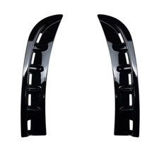 2 INSERTS NOIRS BRILLANT PARE