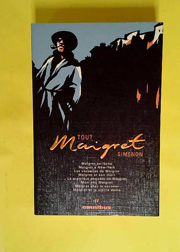 Tout maigret tome - tome, 4