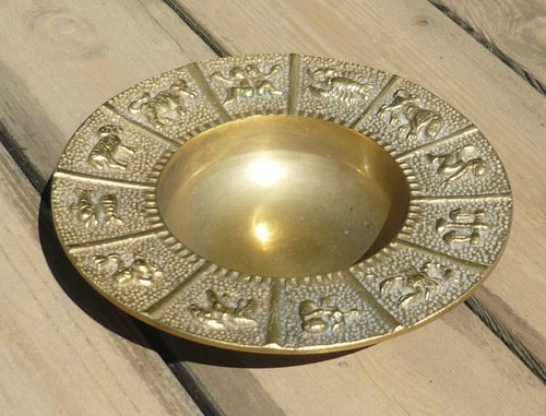 Vide poches bronze signes - en,