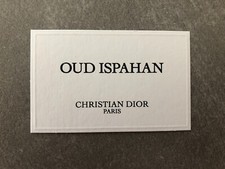 Carte parfumée Oud Ispahan