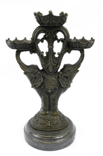 Porte bougie éléphant - porte-bougie,