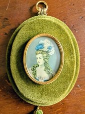 Ancienne   MINIATURE Portrait