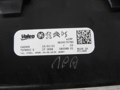 Condenseur clim peugeot 208 - condenseur, de