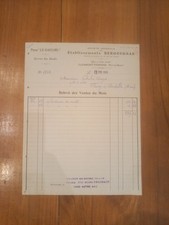 BERGOUGNAN: Ancienne facture 