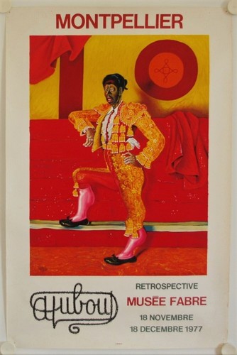 Affiche dubout retrospective - affiche,