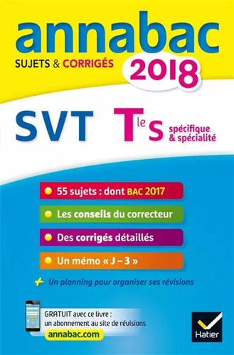 Annales annabac 2018 svt tle - annales,