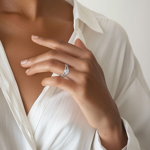 Bague mariage diamant 1 - de,