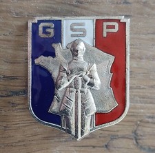 insigne GSP  .  GMR  . CRS 