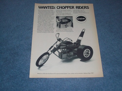 1973 cox chopper - cox, vintage