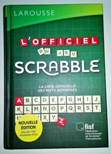 Larousse L'Officiel Du Jeu Scrabble comme neuf en très bon état