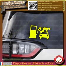 Sticker Autocollant diesel essence trop chère pompe a fric soutien gilet jaune