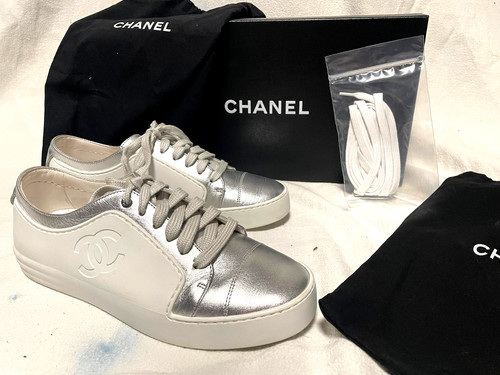 Chanel logo silver ig32719 - chanel,