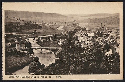 Cpa diekirch vue générale - cpa,