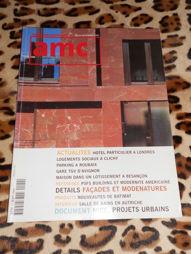 Revue moniteur architecture - revue, le