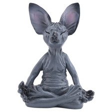 Chat sphynx méditer statue - sphynx, méditer,