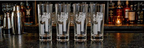 Lot 4 verres suze - 4,