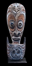 Petit crochet Iatmul, papuan hook, oceanic art, tribal art, hook figure, 41 cm