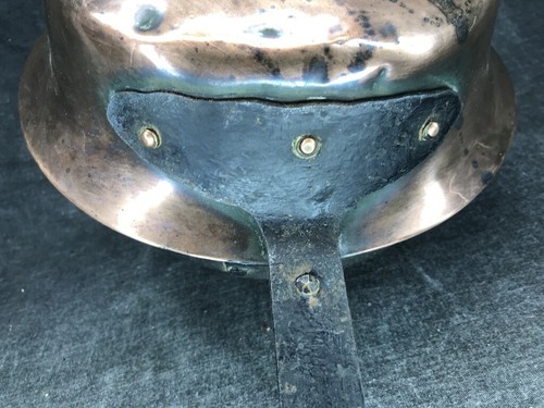 Ancienne bassinoire cuivre - , fer