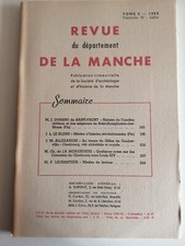 Revue de la Manche Fasc 19 St Symphorien des Mts Révolution Gouberville Corsaire