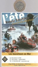 Autocollant. Sauveteur en mer