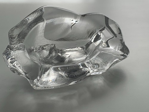 Vide poche cendrier cristal - cendrier,