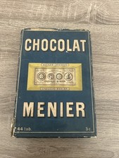 Boite MENIER no tôle Carton