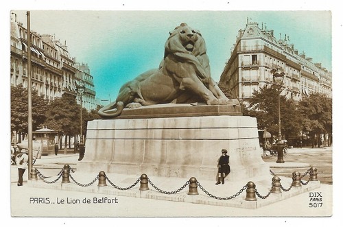 Cpa paris lion belfort - cpa, de